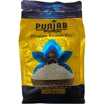Punjab King Prémium Basmati rýže 1 kg