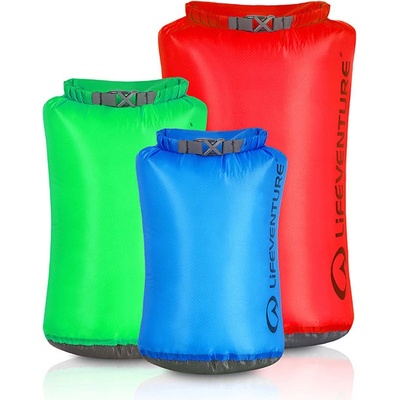 Lifeventure Ultralight Dry bag Multipack 5l + 10l + 25 l