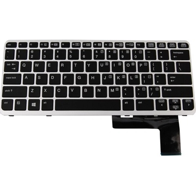 Klávesnice HP ELITEBOOK 720 725 (G1 G2) SIL LED