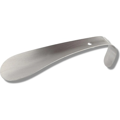 Shoeboy's kovová lžíce nerez mat s háčkem 15 cm