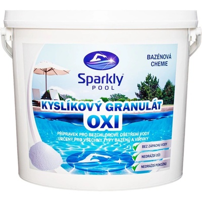 Sparkly POOL Kyslíkový granulát oxi 5 kg – Hledejceny.cz