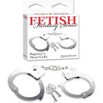  Метални белезници за начинаещи - Fetish Fantasy Cuffs Silver (PIPE380000)
