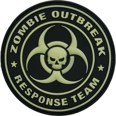 3D nášivka Zombie ORT - svítící, Jackets to go