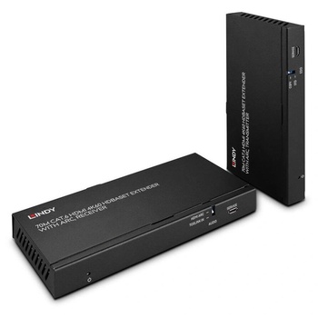 Lindy 38349 AV разширител AV предавател и приемател Черен (38349) (38349)