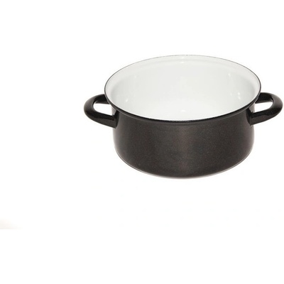 BELIS Smaltovaný rendlík Belis/Sfinx Standard černý, 16 cm, 1,4 l