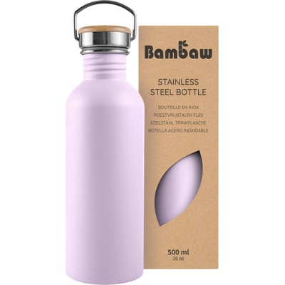 Bambaw Fľaša z nehrdzavejúcej ocele 500 ml Lavender Haze