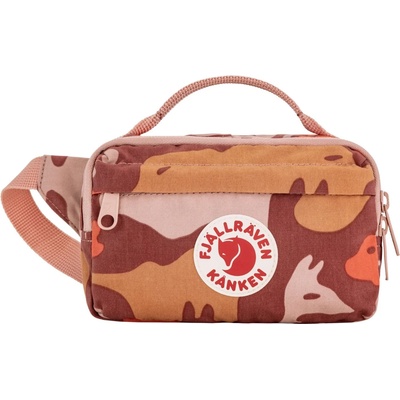 Fjällräven Чанта за кръст Fjällräven Kånken Graphics Hip Pack Hip bag - Chalk Rose / Hidden Animals - размер One Size (510-7032-0111)