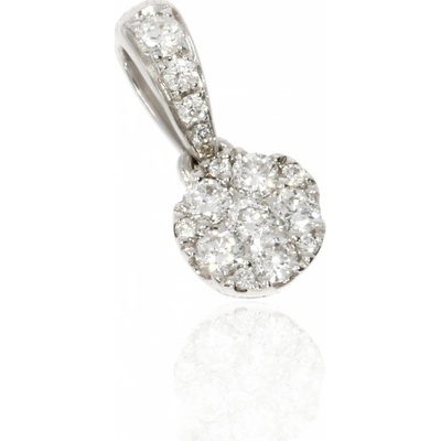 Zlatnictví Helios Zlatý přívěšek s diamanty B36957
