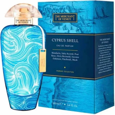 The merchant of venice Murano Collection Cyprus Shell parfumovaná voda unisex 100 ml