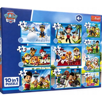 Trefl 10v1 Paw Patrol Tlapková patrola 960001