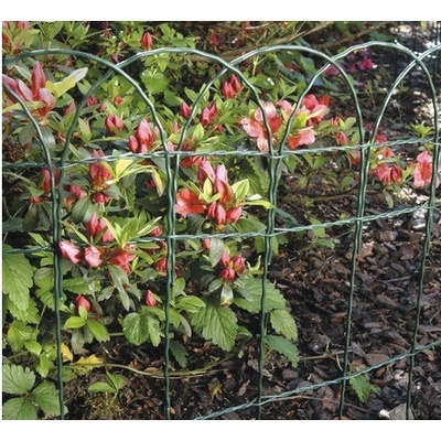 Plotové pletivo Kaiserthal dekoračné PVC 90cm x 10m zelené
