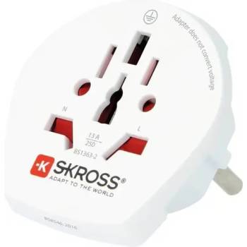 SKROSS Адаптер SKROSS 1500211E World to Europe, 220V (SKROSS-1500211E)