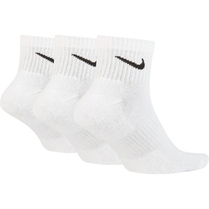 Nike Мъжки спортни чорапи Nike Everyday Cushioned Training Sports socks - White / Black (201-8891-0211)