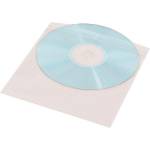 Vali computers Хартиени пликчета за cd 50 бр. комплект vali, Бял