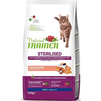 Trainer Natural Cat Sterilised losos 1,5 kg