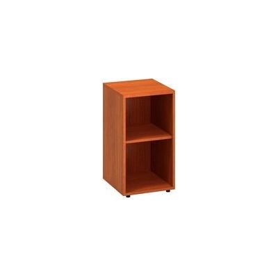 Alfa Office Nízká úzká skříň Alfa 500, 74,2 x 40 x 45 cm, otevřená, dezén třešeň 51212