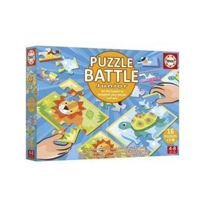 Educa Пъзел Educa Battle Jr Animales 144 Части