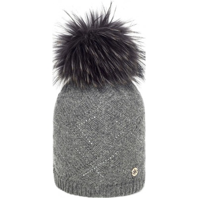 Granadilla Bourdon Fur-med grey