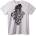 NOONEBRAND Тениска Карай или умри Skull - 2XL, White