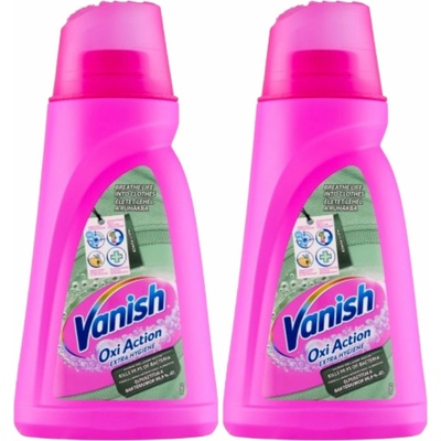 Vanish Oxi Action Antibakteriálny dezinfekčný gél a odstraňovač škvŕn 2 x 940 ml
