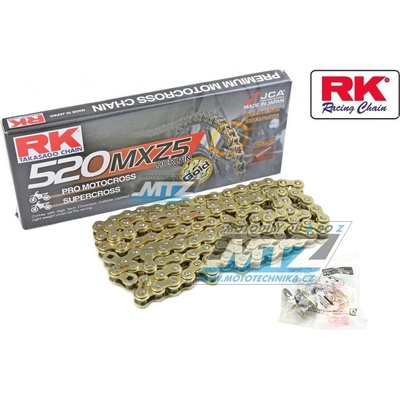 RK Racing Chain Řetěz 520 MXZ5 118