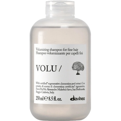 Davines Essential Haircare VOLU šampon pro vlasy jemné a bez života 250 ml