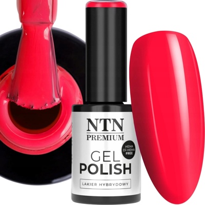 Hybridní lak na nehty NTN 5g California Collection Červený Č.139