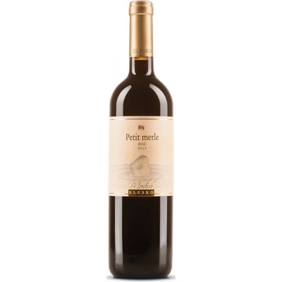 Elesko Petit Merle D.S.C. Merlot 13,17% 0,75 l (čistá fľaša)