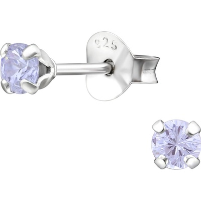 Olivie strieborné náušnice LILA 8655