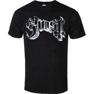 ROCK OFF Мъжка тениска Ghost - Chrome Logo - ROCK OFF - GHOTEE53MB