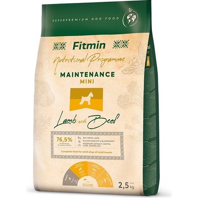 Fitmin Mini Maintenance Lamb&Beef 2 x 12 kg