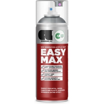 COSMOS LAC СПРЕЙ БОЯ cosmos easy 400мл 807 ral 7040 СИВО (06434)