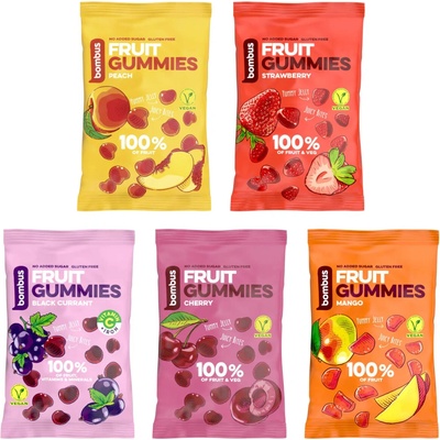 Bombus Fruit gummies třešeň 35 g