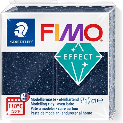FIMO Полимерна глина Staedtler Fimo Effect, 57g, галактическо син 352 (21896-А-ГАЛ.СИН)