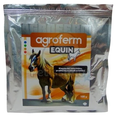 Agroferm Equin - Хранителна добавка за коне 100 г