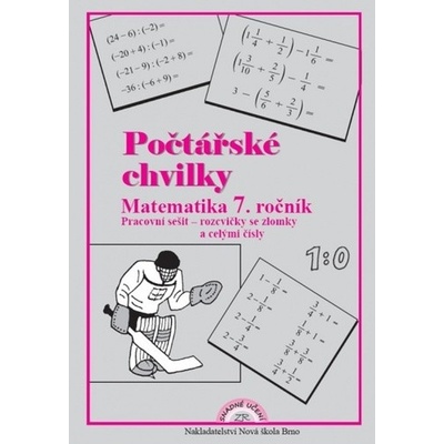 Počtářské chvilky 7 pracovní sešit pro 7. ročník ZŠ