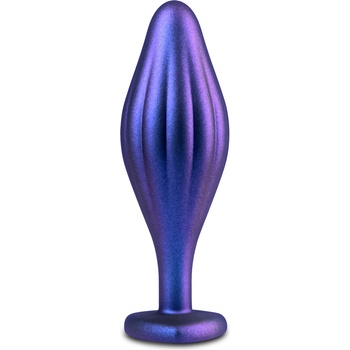 Image 1 of Blush Novelties Anal Adventures Matrix Wavy Bling Plug Sapphire