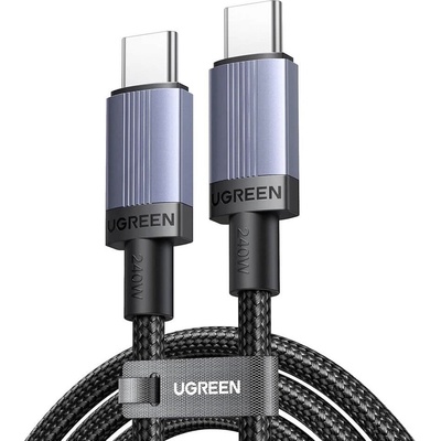 UGREEN Кабел за бързо зареждане за устройства с USB-C порт - Ugreen USB-C to USB-C Cable 240W (300 см) (черен) (L532 (65909))
