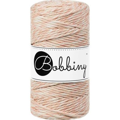 Bobbiny Macrame Cord 3 mm 100 m Peach Shake Šňůra