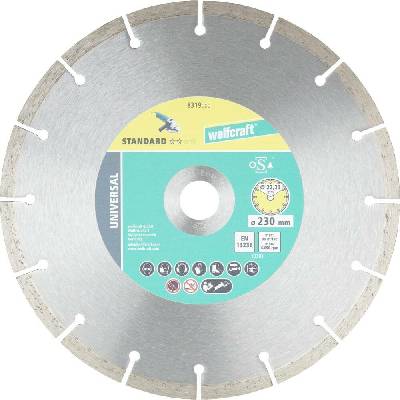 Wolfcraft diamantový rezný kotúč 230 mm 8319000