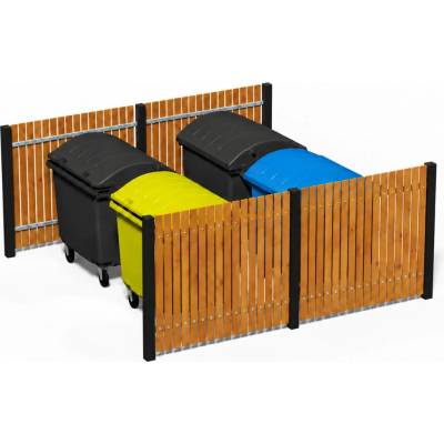 Kontejnerové stání Profi Wood 4 vario
