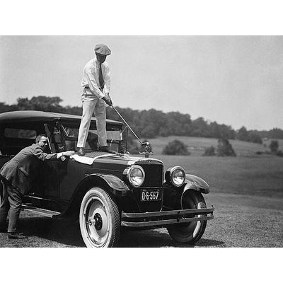 Obraz - Podivný golf, 1924 1 deska 80x60
