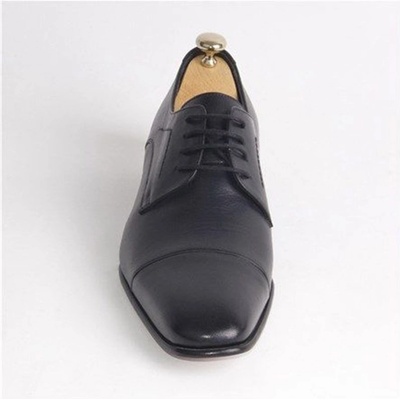 Jacket Club Мъжки обувки от естествена кожа 213 - Черни #318982 (318982_Тъмносин)