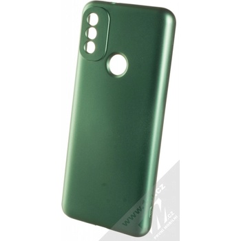 Pouzdro 1Mcz Metallic TPU ochranné Motorola Moto E20 zelené
