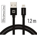 Swissten 71524201 dátový USB - Lightning MFi, 1,2m, černý