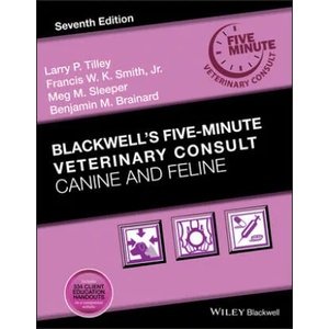 Blackwell's Five-Minute Veterinary Consult | Francis W. K. Smith, Meg Sleeper (ISBN: 9781119513179)