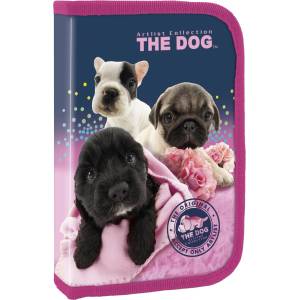 DERFORM Ученически несесер Derform The Dog - с 1 цип (67893)