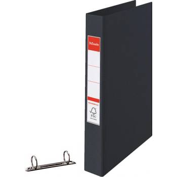 Класьор 2 ринга Esselte А4, 3 cm Черен (1301095-08-14454)