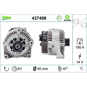 Alternátor VALEO 437498