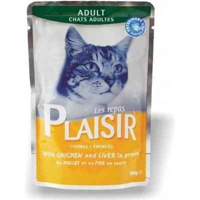 Plaisir Cat kuřecí + játra 100 g